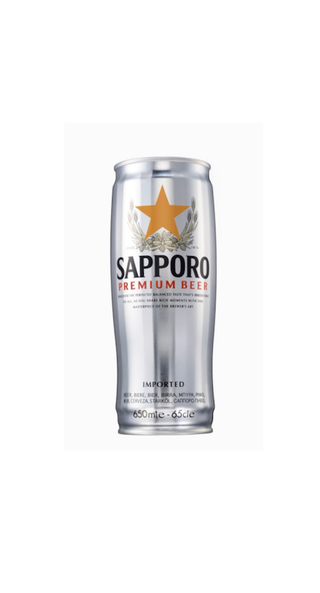 Cerveza sapporo(650 ml.)