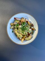 Cartofi prăjiți cu bacon