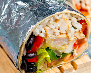 Burrito XXL fajitas pollo