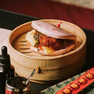 Bao de Frango Agridoce