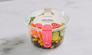 Salada +Proteína camarão