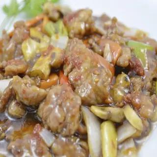 52. Ternera con salsa picante