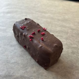 Batonik twarogowy z maliną 