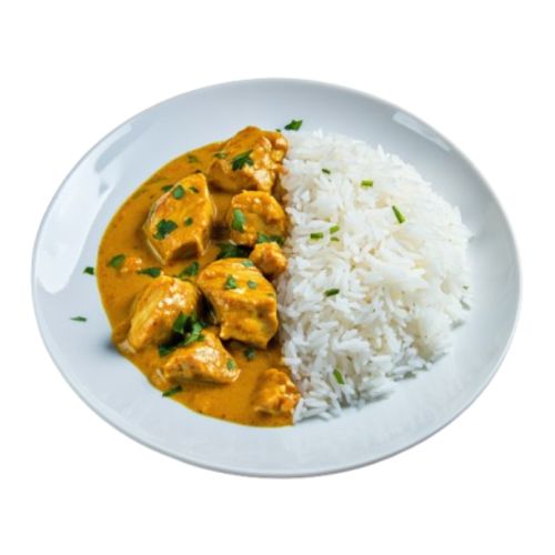 Arroz Blanco Curry Thai Pollo y Verduras