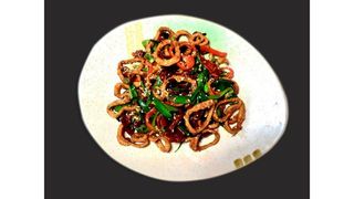 Остро-сушеные кальмары