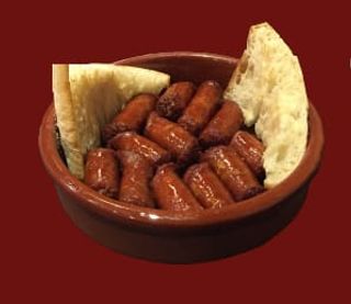 Tapa De Chistorra Con Pan