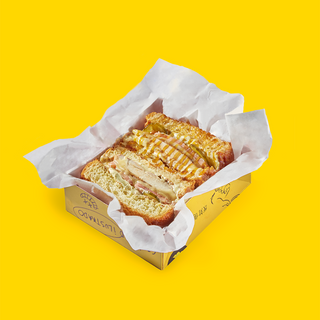 Sándwich chicken teriyaki de Pollos Muñoz