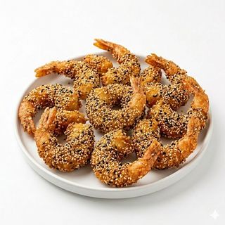 Langostinos Al Sésamo