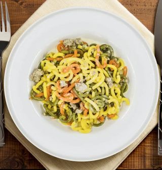 Gramigna panna e salsiccia