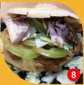 Pulled pork panino