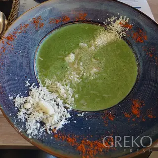 Supa de spanac cu creveti