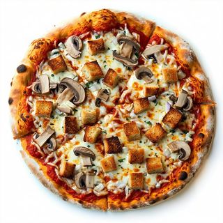 Crostino con i funghi