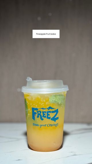 Pineapple Fruit Boba