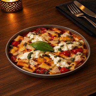  RIGATONI STRACCIATELLA   