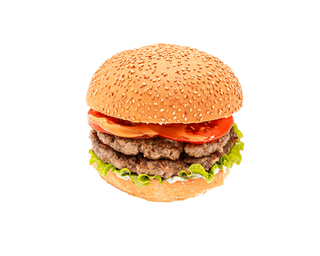 Гамбургер двойной (говяжий)