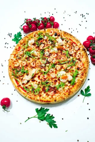 Pizza cu Fructe de Mare Ø 40cm