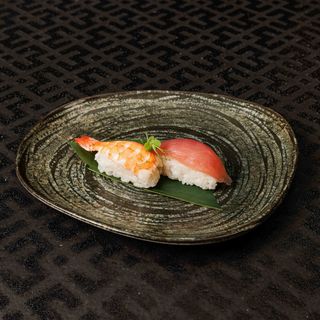 Nigiri tonno e gambero