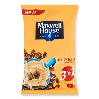 Напій кавовий Maxwell House Original 3в1 (50*18г)