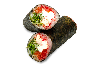 Суші шаурма з лососем (300г/1шт)