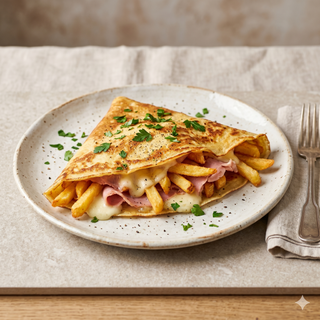 1 Cotto, mozzarella, patatine