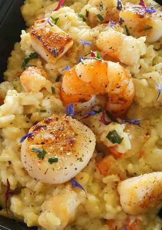 Risotto Chevrette Champignons