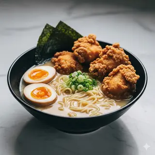 57.Ramen de langostino frito