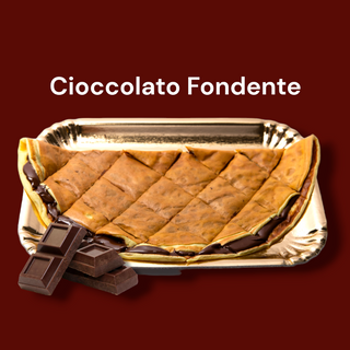 Crêpe con cioccolato fondente