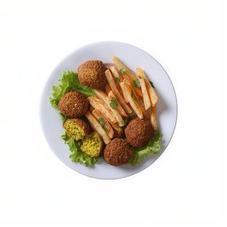 Falafel Con Patatas