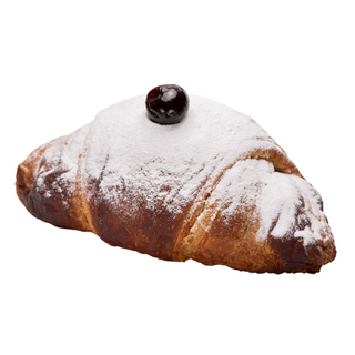 Cornetto leccese crema e amarena