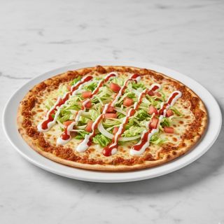 Pizza Turca Con Queso 30 Cm.