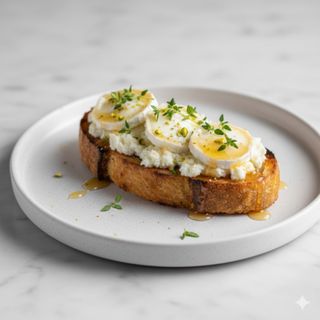 Crostino de queso de cabra