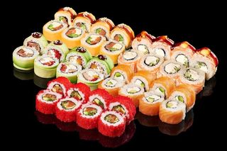 Сет Мега лосось (40шт/1230г)