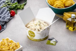 Risotto con pollo e gorgonzola