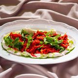 გამომცხვარი წიწაკა გუდის კრემ-ყველით