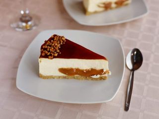 Cheesecake caramel (felie)