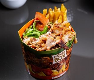 Box kebab de pollo