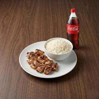 9 Piece Grilled Chicken, Large Rice Bowl & 1.25L Soda