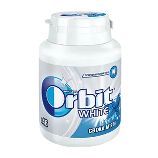 Жув/г Orbit  Bottle White Freshmint 64г
