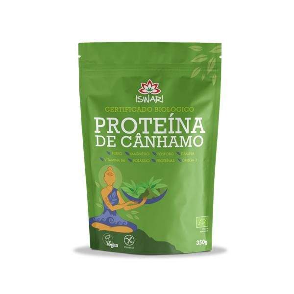 Proteína De Cânhamo Bio Iswari 350 Gramas