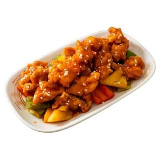 Pollo con salsa X.O al estili Thai