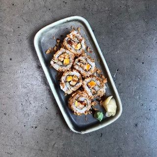 Foie gras-mango to unagi uramaki (6 uds.)