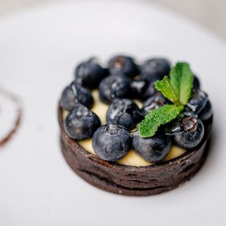 Тарталетка с голубикой