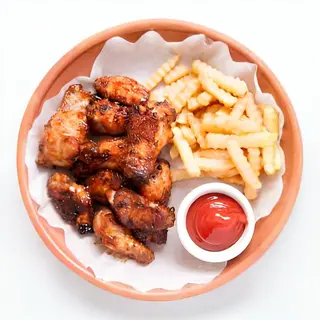 Bbq Chicken & Fries