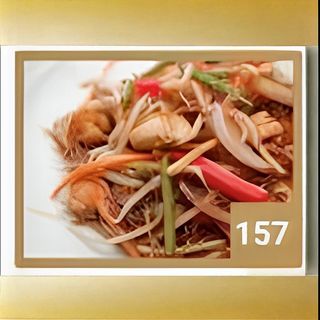 157 Spaghetti di soia con verdure