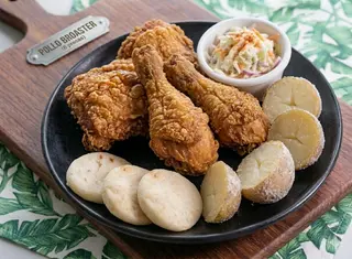 Pollo Broaster (6 Presas)