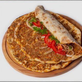 Lahmacun(pizza turca)SOLO CARNE
