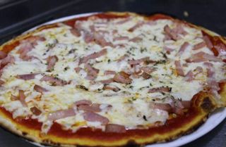 Pizza de bacon
