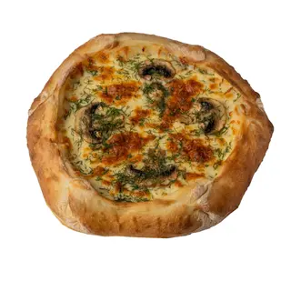 Хачапурі з сиром, куркою та печерицями (575г)