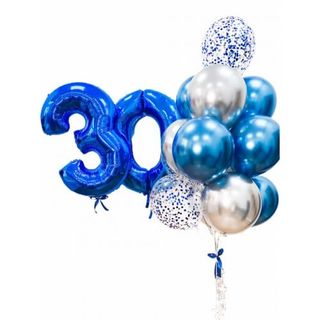 Compoziție din baloane cu heliu Nr.10