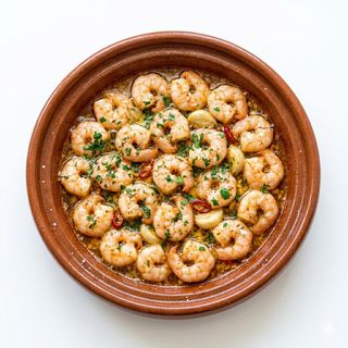 Tajine De Gambas Al Pil Pil